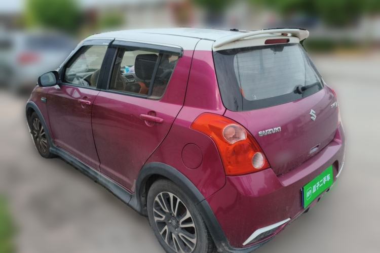 Used Suzuki Swift 2013 1.5L Manual 20th Anniversary Limited Edition Rear Left 45 Deg