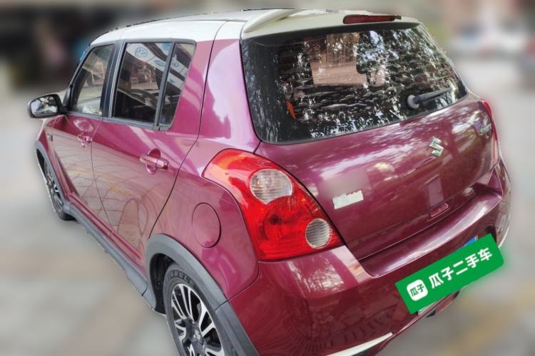 Used Suzuki Swift 2013 1.5L Automatic 20th Anniversary Limited Edition Rear Left 45 Deg
