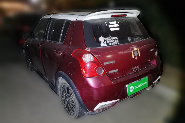 Used Suzuki Swift 2013 1.5L Automatic 20th Anniversary Limited Edition Rear Left 45 Deg