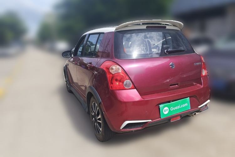 Used Suzuki Swift 2013 1.5L Manual 20th Anniversary Limited Edition Rear Left 45 Deg
