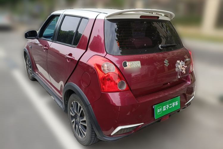 Used Suzuki Swift 2013 1.5L Manual 20th Anniversary Limited Edition Rear Left 45 Deg