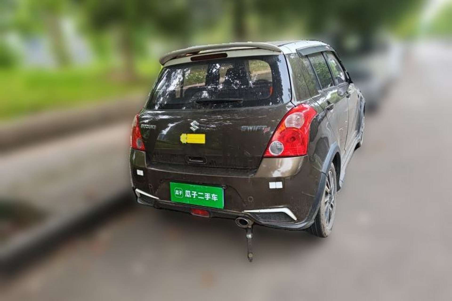 Used Suzuki Swift 2013 1.5L Manual 20th Anniversary Limited Edition Rear Right 45 Deg