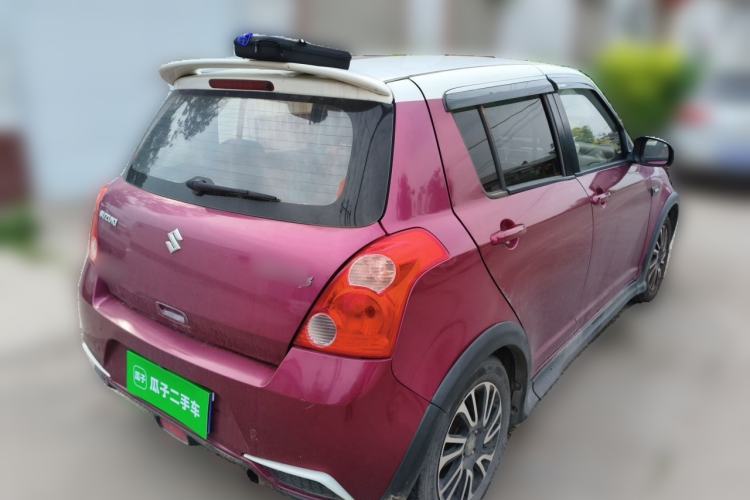 Used Suzuki Swift 2013 1.5L Manual 20th Anniversary Limited Edition Rear Right 45 Deg