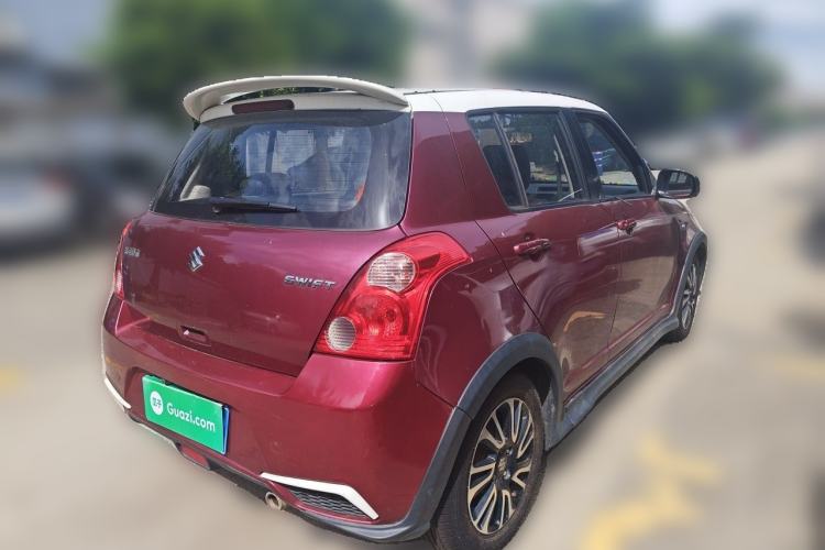 Used Suzuki Swift 2013 1.5L Manual 20th Anniversary Limited Edition Rear Right 45 Deg
