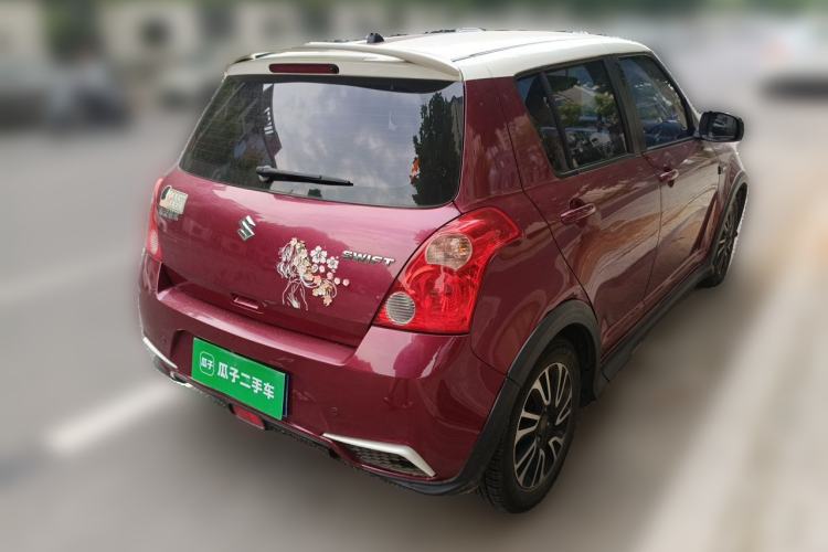Used Suzuki Swift 2013 1.5L Manual 20th Anniversary Limited Edition Rear Right 45 Deg