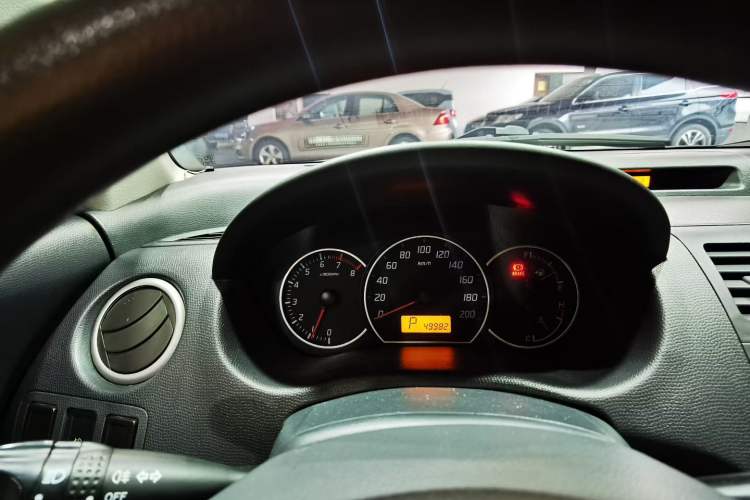 Used Suzuki Swift 2013 1.5L Automatic Standard Edition Odometer Close Up