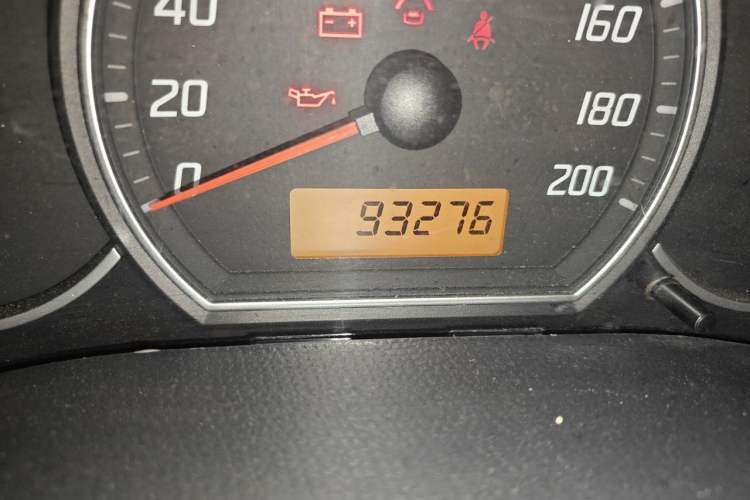 Used Suzuki Swift 2013 1.5L Manual Standard Edition Odometer Close Up