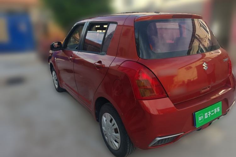 Used Suzuki Swift 2013 1.3L Manual Value Edition Rear Left 45 Deg
