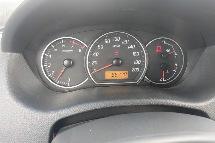 Used Suzuki Swift 2013 1.5L Manual 20th Anniversary Limited Edition Odometer Close Up