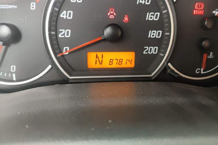 Used Suzuki Swift 2013 1.5L Automatic 20th Anniversary Limited Edition Odometer Close Up