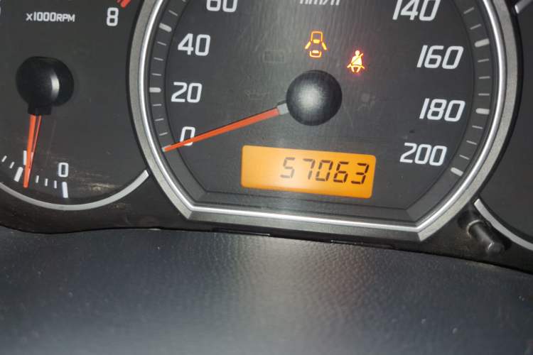 Used Suzuki Swift 2013 1.5L Manual 20th Anniversary Limited Edition Odometer Close Up