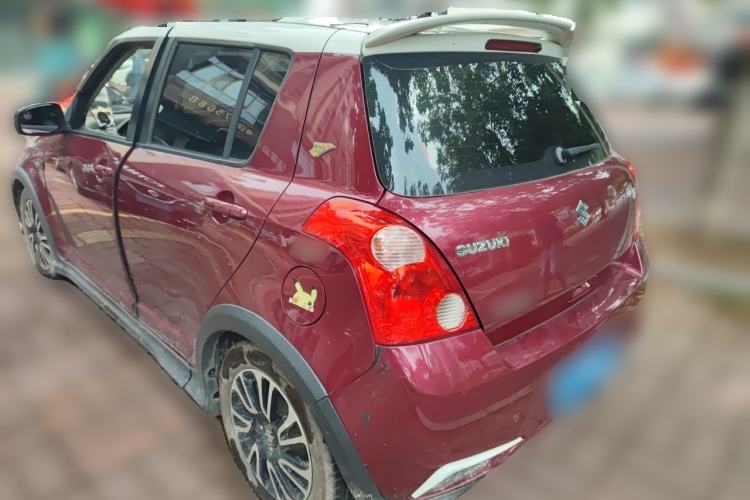 Used Suzuki Swift 2013 1.5L Automatic 20th Anniversary Limited Edition Rear Left 45 Deg