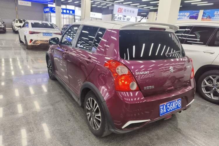 Used Suzuki Swift 2013 1.5L Automatic 20th Anniversary Limited Edition Rear Left 45 Deg