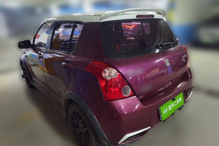 Used Suzuki Swift 2013 1.5L Manual 20th Anniversary Limited Edition Rear Left 45 Deg