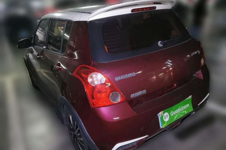 Used Suzuki Swift 2013 1.5L Automatic 20th Anniversary Limited Edition Rear Left 45 Deg