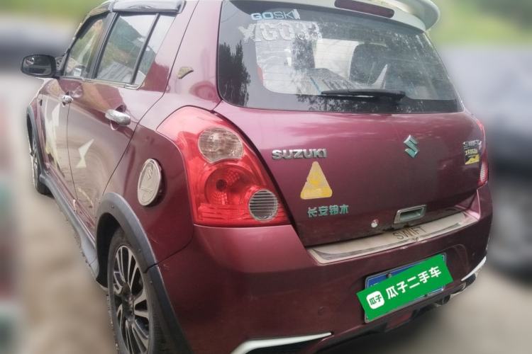 Used Suzuki Swift 2013 1.5L Manual 20th Anniversary Limited Edition Rear Left 45 Deg