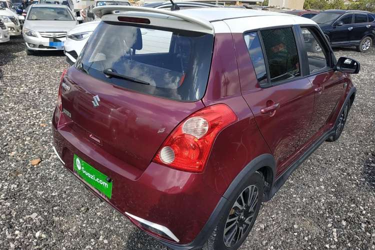 Used Suzuki Swift 2013 1.5L Manual 20th Anniversary Limited Edition Rear Right 45 Deg