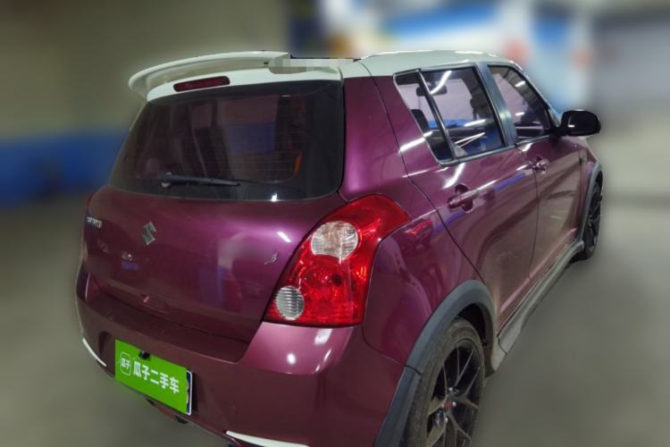 Used Suzuki Swift 2013 1.5L Manual 20th Anniversary Limited Edition Rear Right 45 Deg