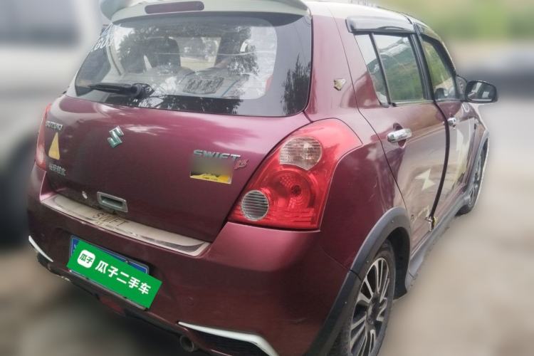 Used Suzuki Swift 2013 1.5L Manual 20th Anniversary Limited Edition Rear Right 45 Deg