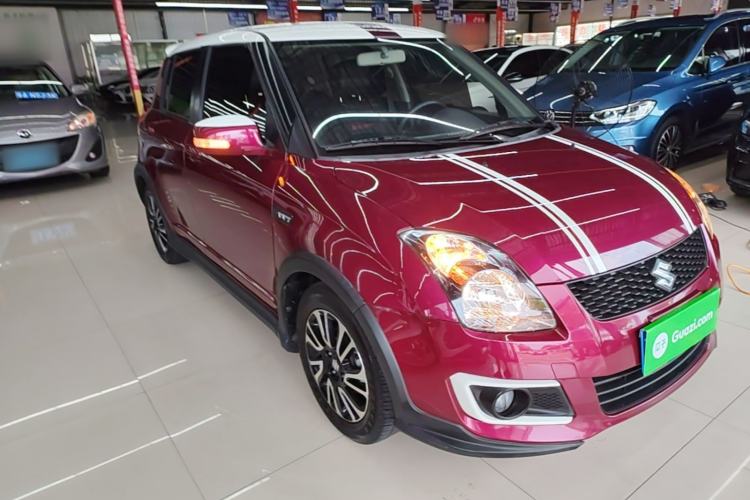 Used Suzuki Swift 2013 1.5L Manual 20th Anniversary Limited Edition Front Right 45 Deg