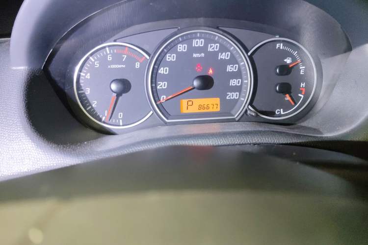 Used Suzuki Swift 2013 1.5L Automatic 20th Anniversary Limited Edition Odometer Close Up