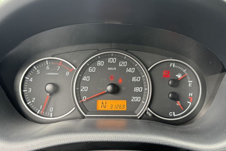 Used Suzuki Swift 2013 1.5L Automatic 20th Anniversary Limited Edition Odometer Close Up