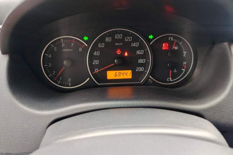Used Suzuki Swift 2013 1.5L Manual 20th Anniversary Limited Edition Odometer Close Up