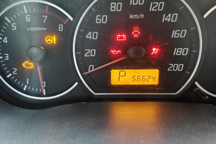 Used Suzuki Swift 2013 1.5L Automatic 20th Anniversary Limited Edition Odometer Close Up