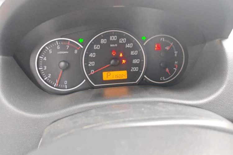 Used Suzuki Swift 2013 1.5L Automatic Standard Edition Odometer Close Up