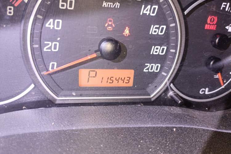 Used Suzuki Swift 2013 1.5L Automatic 20th Anniversary Limited Edition Odometer Close Up
