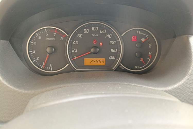 Used Suzuki Swift 2013 1.5L Manual 20th Anniversary Limited Edition Odometer Close Up