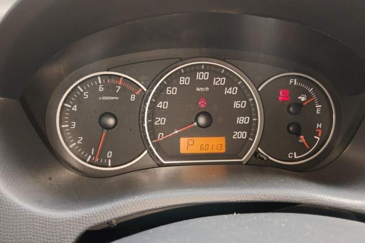 Used Suzuki Swift 2013 1.5L Automatic 20th Anniversary Limited Edition Odometer Close Up