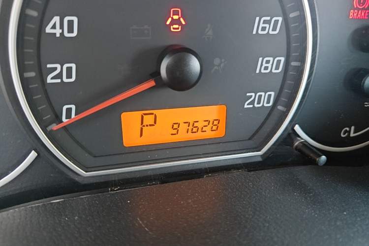 Used Suzuki Swift 2013 1.5L Automatic Standard Edition Odometer Close Up