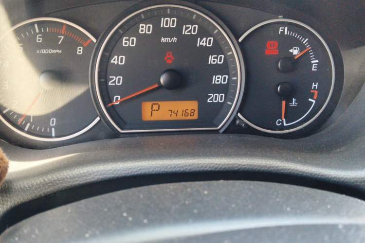 Used Suzuki Swift 2013 1.5L Automatic 20th Anniversary Limited Edition Odometer Close Up