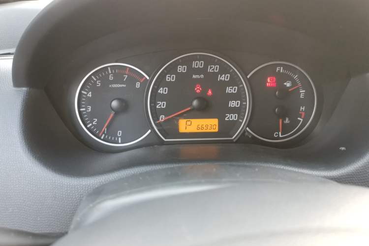 Used Suzuki Swift 2013 1.5L Automatic Standard Edition Odometer Close Up