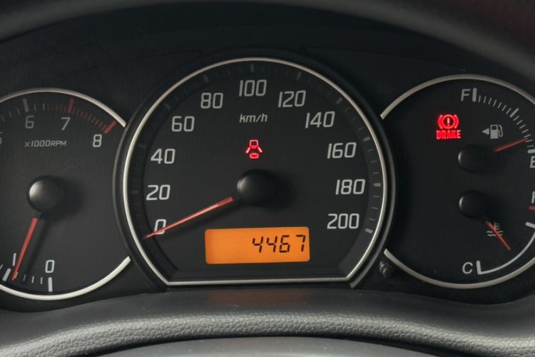 Used Suzuki Swift 2013 1.5L Manual 20th Anniversary Limited Edition Odometer Close Up