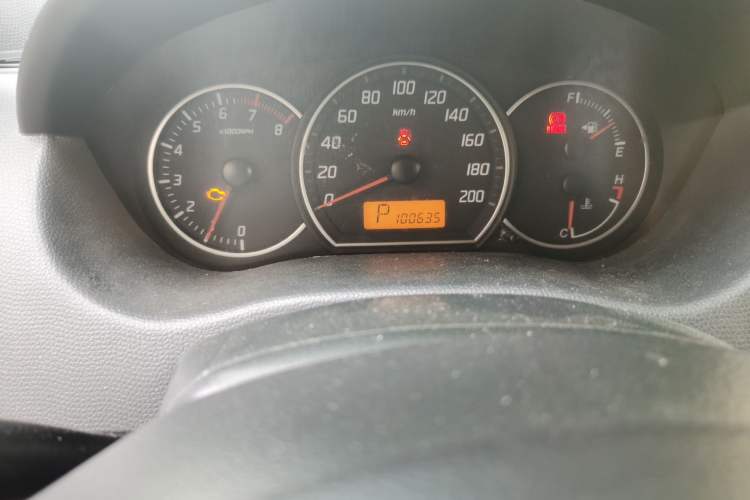 Used Suzuki Swift 2013 1.5L Automatic Standard Edition Odometer Close Up