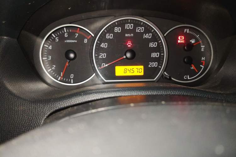 Used Suzuki Swift 2013 1.5L Manual Standard Edition Odometer Close Up