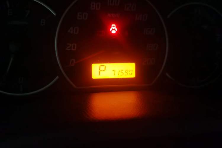 Used Suzuki Swift 2013 1.5L Automatic Standard Edition Odometer Close Up