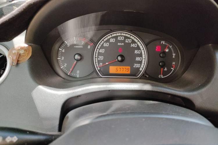 Used Suzuki Swift 2013 1.5L Manual Standard Edition Odometer Close Up