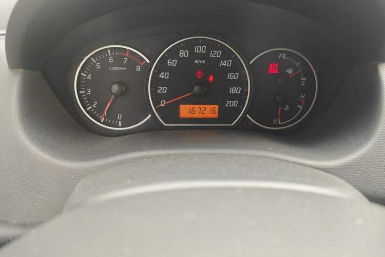 Used Suzuki Swift 2013 1.5L Manual Standard Edition Odometer Close Up