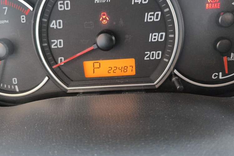 Used Suzuki Swift 2013 1.5L Automatic 20th Anniversary Limited Edition Odometer Close Up