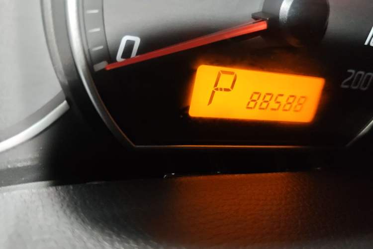 Used Suzuki Swift 2013 1.5L Automatic Sport Edition Odometer Close Up
