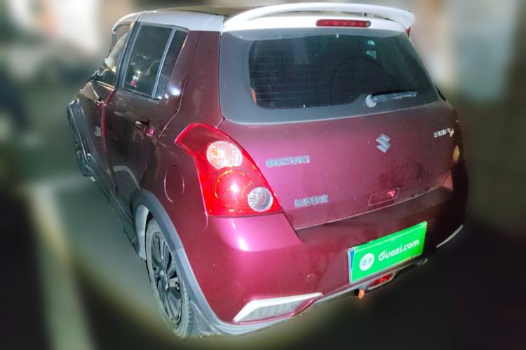 Used Suzuki Swift 2013 1.5L Automatic 20th Anniversary Limited Edition Rear Left 45 Deg