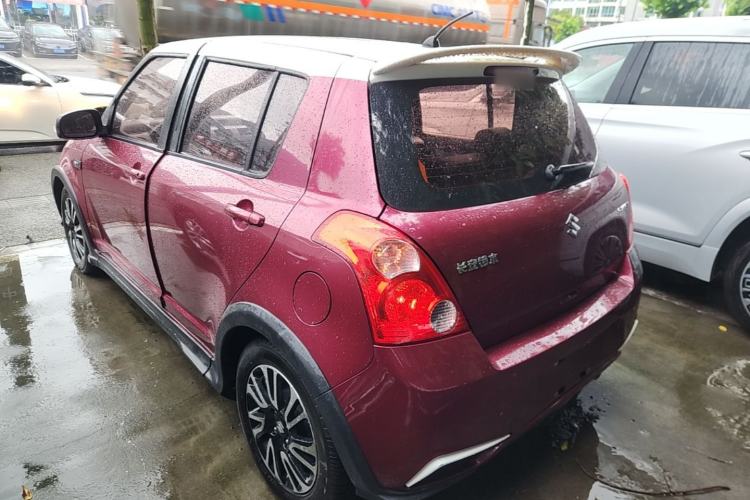 Used Suzuki Swift 2013 1.5L Manual 20th Anniversary Limited Edition Rear Left 45 Deg