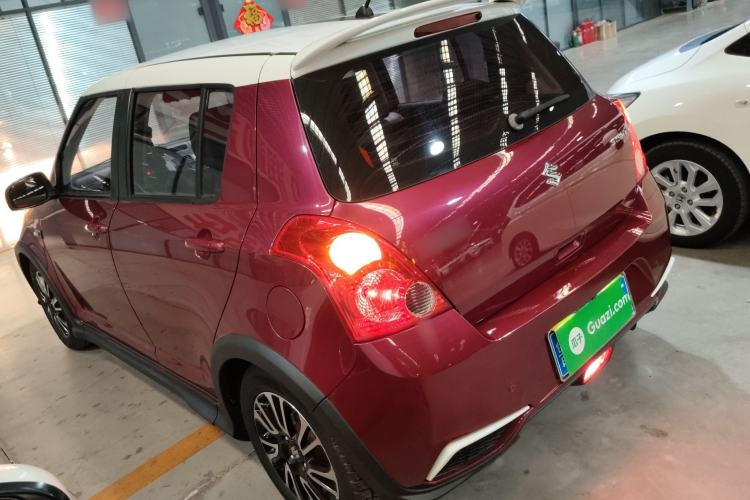 Used Suzuki Swift 2013 1.5L Automatic 20th Anniversary Limited Edition Rear Left 45 Deg