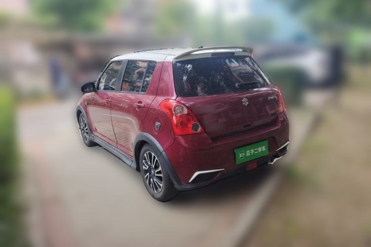 Used Suzuki Swift 2013 1.5L Manual 20th Anniversary Limited Edition Rear Left 45 Deg