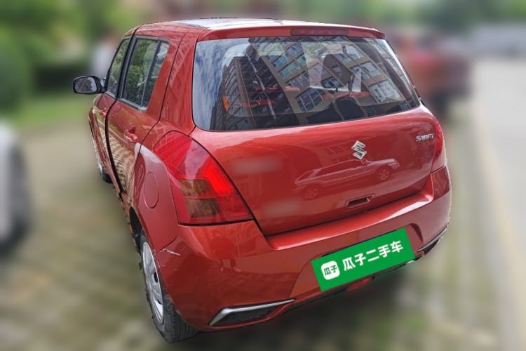 Used Suzuki Swift 2013 1.3L Manual Value Edition Rear Left 45 Deg