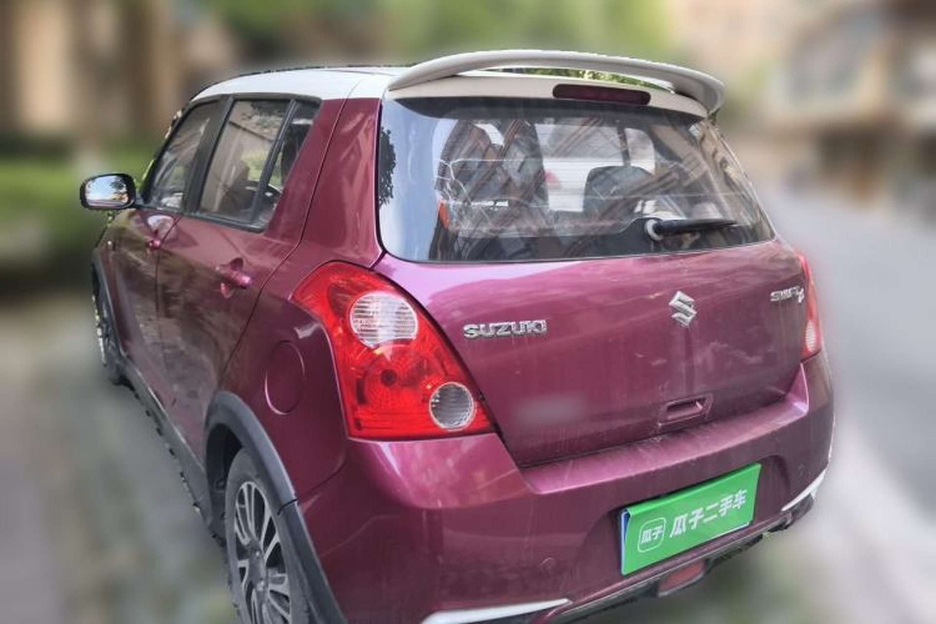 Used Suzuki Swift 2013 1.5L Manual 20th Anniversary Limited Edition Rear Left 45 Deg