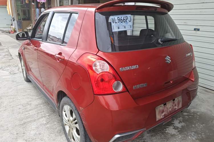Used Suzuki Swift 2013 1.5L Automatic Standard Edition Rear Left 45 Deg
